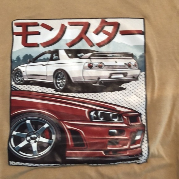 XL Tan Graphic T-Shirt - Picture 2 of 4